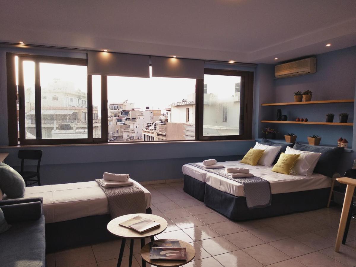 Light Blue Apartment Heraklion  Bagian luar foto
